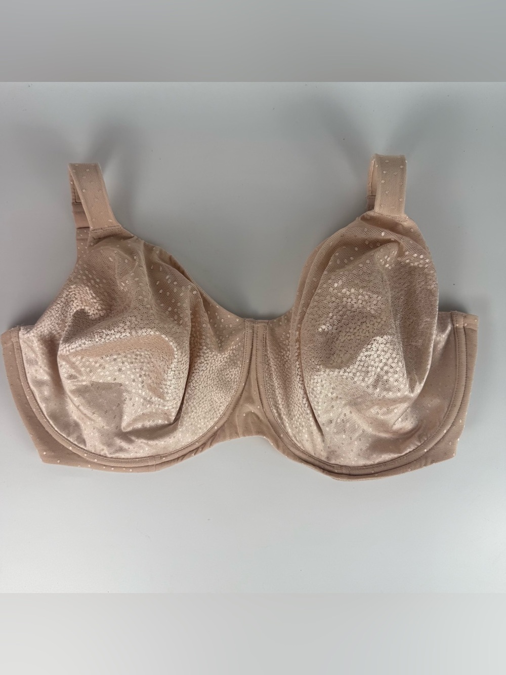 Wacoal Bra Women's 36K Back Appeal Unlined Full Coverage Underwire 855403 Beige